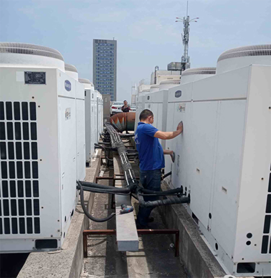 商南中央空调制热和不制冷系统维修方法